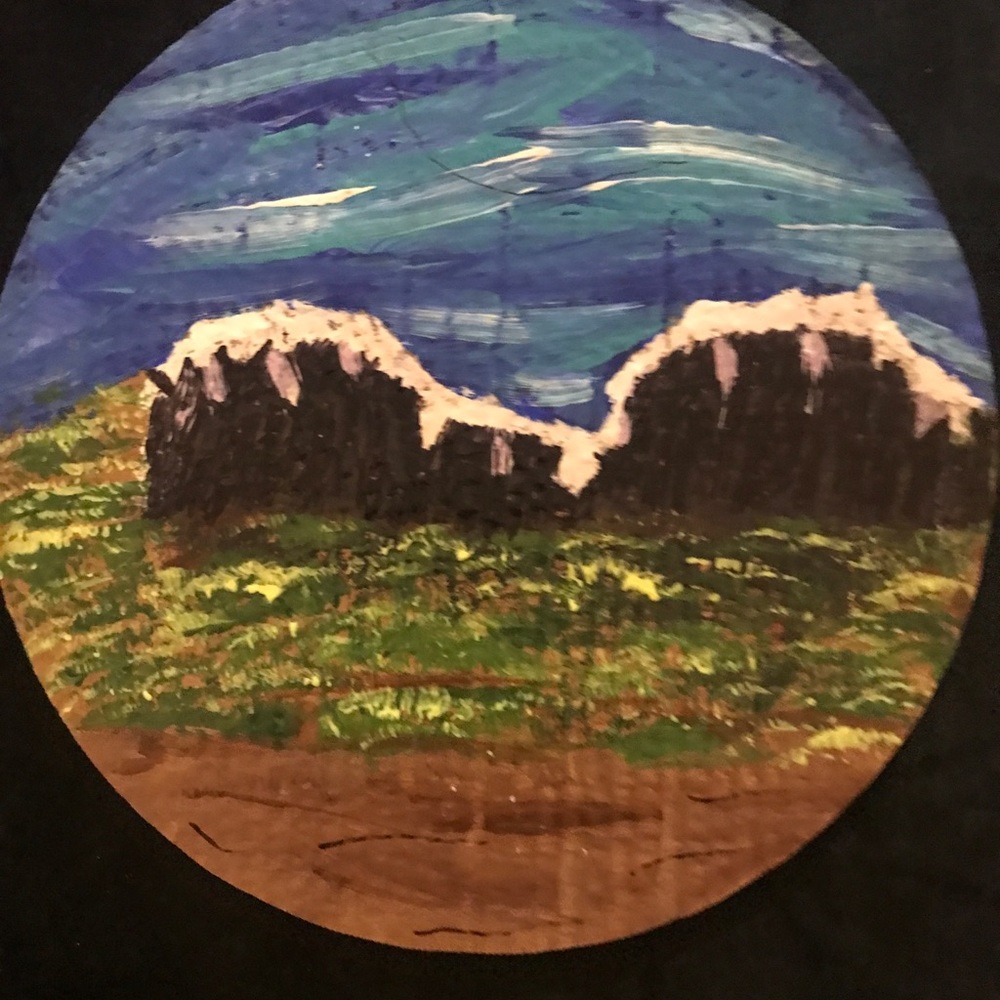 Colorful Hand Design & Hand Painted Plate - Picture 11 of 16